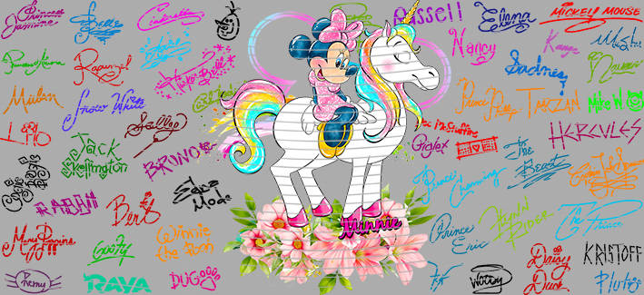 16oz Disney style-D-1313